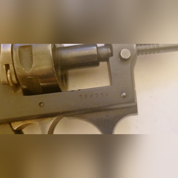 THEATRICAL PROP GUN IVER JOHNSON BLANK STARTER PISTOL W/ ORIGINAL BOX - Picture 6 of 10